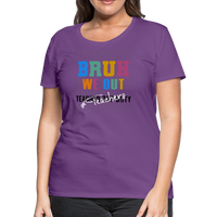 Load image into Gallery viewer, “Bruh We Out-Teacher”-Women’s Premium T-Shirt - purple
