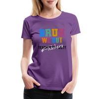 Load image into Gallery viewer, “Bruh We Out-Teacher”-Women’s Premium T-Shirt - purple
