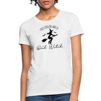 Load image into Gallery viewer, “You Coulda Had a Bad Witch”-Women&#39;s T-Shirt - white
