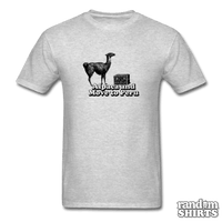 Load image into Gallery viewer, Alpaca And Move To Peru - RandomShirts.com
