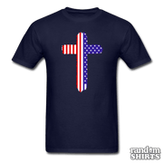 American Flag Cross