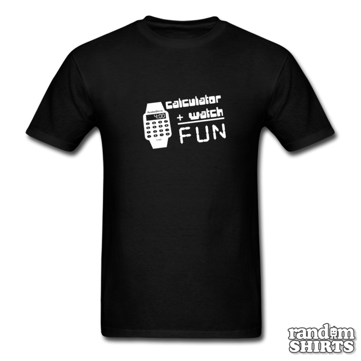 Calculator + Watch = FUN - RandomShirts.com