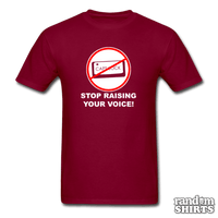 Load image into Gallery viewer, Caps Lock - Stop Raising Your Voice! - RandomShirts.com
