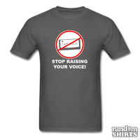 Load image into Gallery viewer, Caps Lock - Stop Raising Your Voice! - RandomShirts.com
