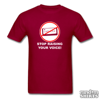 Load image into Gallery viewer, Caps Lock - Stop Raising Your Voice! - RandomShirts.com
