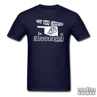 Load image into Gallery viewer, Cut the Cheese in Wisconsin - RandomShirts.com

