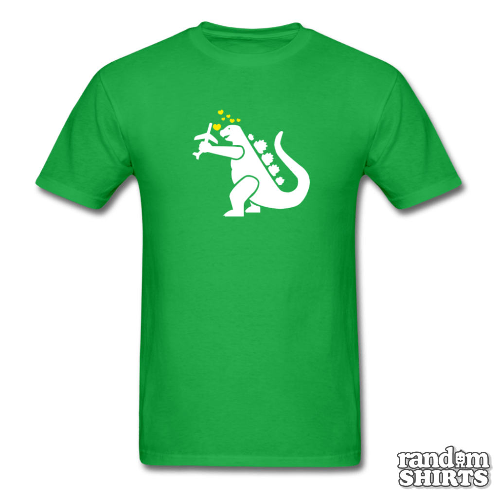 Dinosaur Loves Airplane - RandomShirts.com