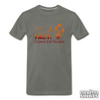 Load image into Gallery viewer, Fact: Clowns Eat People - RandomShirts.com
