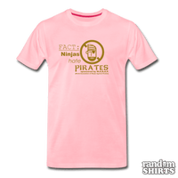 Load image into Gallery viewer, Fact: Ninjas Hate Pirates - RandomShirts.com

