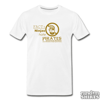 Load image into Gallery viewer, Fact: Ninjas Hate Pirates - RandomShirts.com
