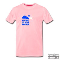 Load image into Gallery viewer, Flying is for people - RandomShirts.com
