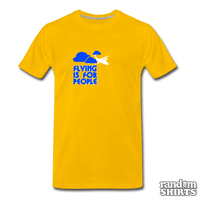 Load image into Gallery viewer, Flying is for people - RandomShirts.com

