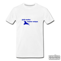 Load image into Gallery viewer, Girls Make Better Ninjas - RandomShirts.com
