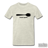 Load image into Gallery viewer, I Heart Spork - RandomShirts.com
