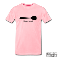 Load image into Gallery viewer, I Heart Spork - RandomShirts.com
