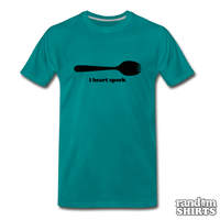 Load image into Gallery viewer, I Heart Spork - RandomShirts.com
