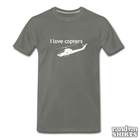 Load image into Gallery viewer, I love Copters - RandomShirts.com
