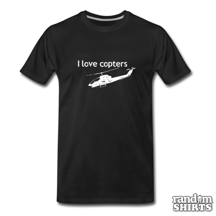I love Copters - RandomShirts.com