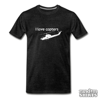 Load image into Gallery viewer, I love Copters - RandomShirts.com
