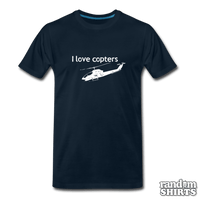 Load image into Gallery viewer, I love Copters - RandomShirts.com
