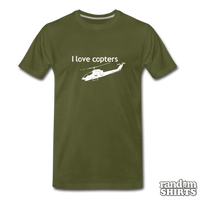 Load image into Gallery viewer, I love Copters - RandomShirts.com
