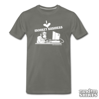 Load image into Gallery viewer, I Love Monkey Business Old Design - RandomShirts.com
