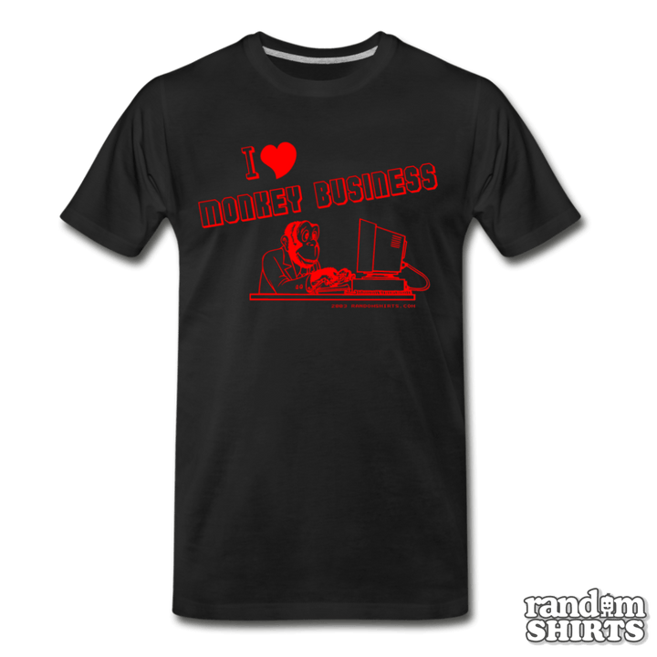 I Love Monkey Business - RandomShirts.com