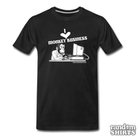 Load image into Gallery viewer, I Love Monkey Business Old Design - RandomShirts.com
