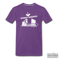Load image into Gallery viewer, I Love Monkey Business Old Design - RandomShirts.com
