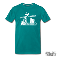 Load image into Gallery viewer, I Love Monkey Business Old Design - RandomShirts.com
