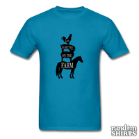 Load image into Gallery viewer, Life is Better on the Farm - RandomShirts.com
