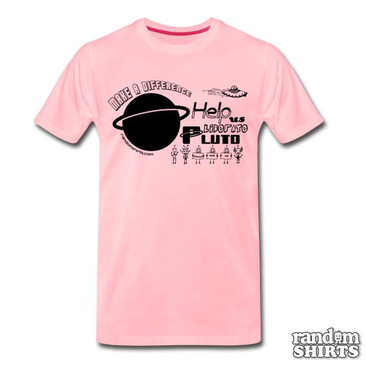 Make A Difference - Liberate Pluto - RandomShirts.com