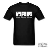Load image into Gallery viewer, Push Button. Receive Bacon. - RandomShirts.com
