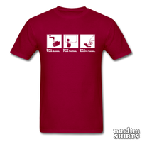 Load image into Gallery viewer, Push Button. Receive Bacon. - RandomShirts.com
