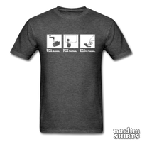 Load image into Gallery viewer, Push Button. Receive Bacon. - RandomShirts.com
