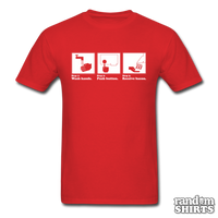 Load image into Gallery viewer, Push Button. Receive Bacon. - RandomShirts.com
