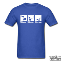 Load image into Gallery viewer, Push Button. Receive Bacon. - RandomShirts.com
