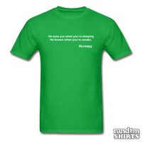 Load image into Gallery viewer, Santa. #creepy - RandomShirts.com
