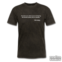 Load image into Gallery viewer, Santa. #creepy - RandomShirts.com
