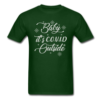 Load image into Gallery viewer, Baby It&#39;s Covid Outside - forest green
