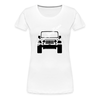 Load image into Gallery viewer, Custom Jeep Name Green T-Shirt - white
