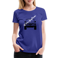 Load image into Gallery viewer, Custom Jeep Name Green T-Shirt - royal blue
