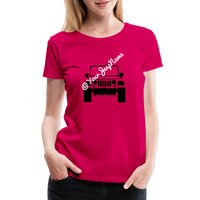 Load image into Gallery viewer, Custom Jeep Name Green T-Shirt - dark pink
