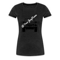 Load image into Gallery viewer, Custom Jeep Name Green T-Shirt - charcoal grey
