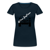 Load image into Gallery viewer, Custom Jeep Name Green T-Shirt - deep navy
