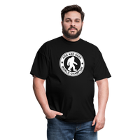 Load image into Gallery viewer, Bigfoot Hide &amp; Seek Champ: Humorous Cryptozoology Legend Tee - black
