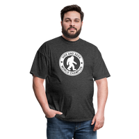 Load image into Gallery viewer, Bigfoot Hide &amp; Seek Champ: Humorous Cryptozoology Legend Tee - heather black
