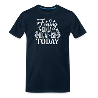 Load image into Gallery viewer, IDGAF-ish Vibes: Unapologetically Honest Premium Organic T-Shirt - deep navy
