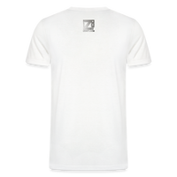 Load image into Gallery viewer, Tranquil High: Keep Calm and Smoke Ganja Tee by iZoot.com - white
