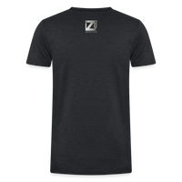 Load image into Gallery viewer, Tranquil High: Keep Calm and Smoke Ganja Tee by iZoot.com - heather black
